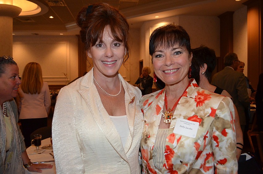 Dr. Laurie Walmsley and Dolly Jacobs