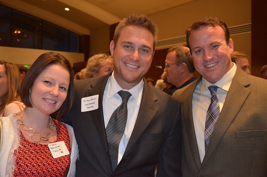 Marie and Larry Bowman with Jonathan Swift