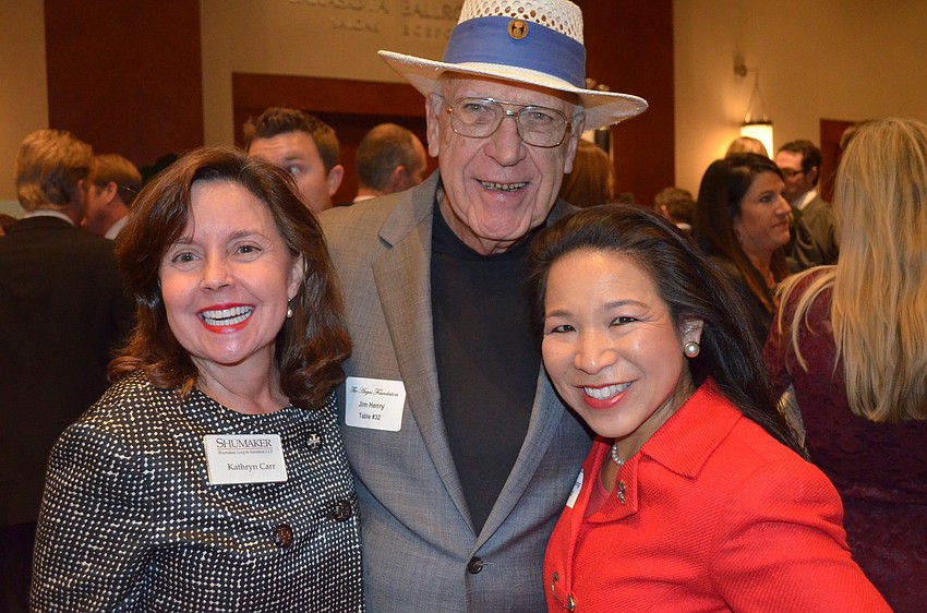 Kathryn Carr, Jim Henry and Lee-En Chung