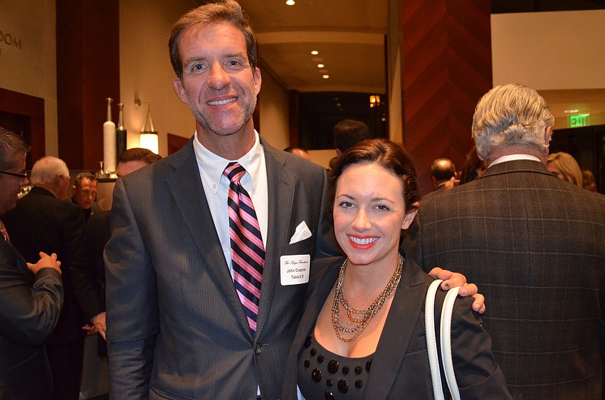 John Chapman with Allison Werner