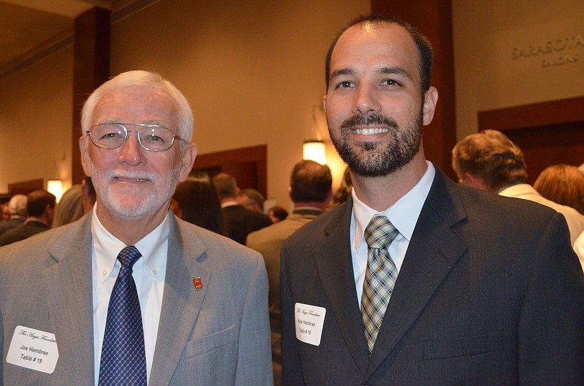 Joe Hembree with son Kyle