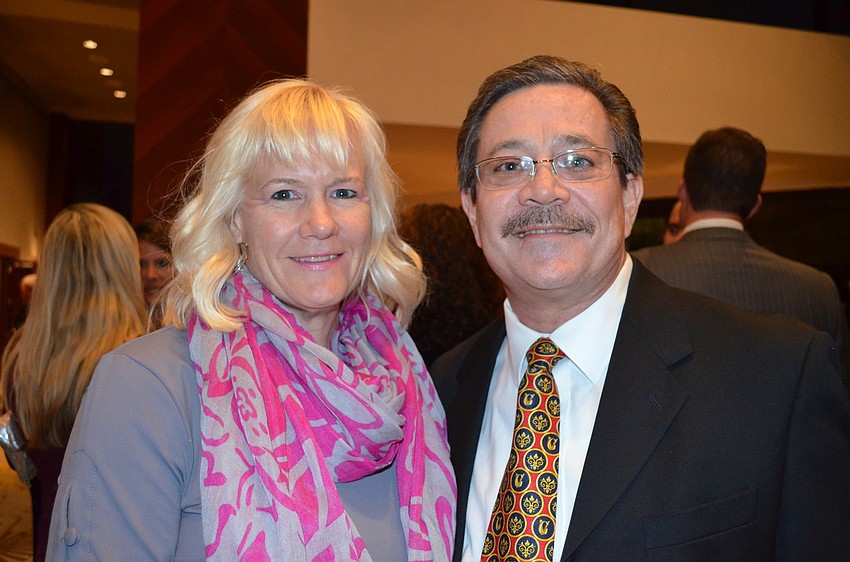 Lynn Jones and Bruce Franklin