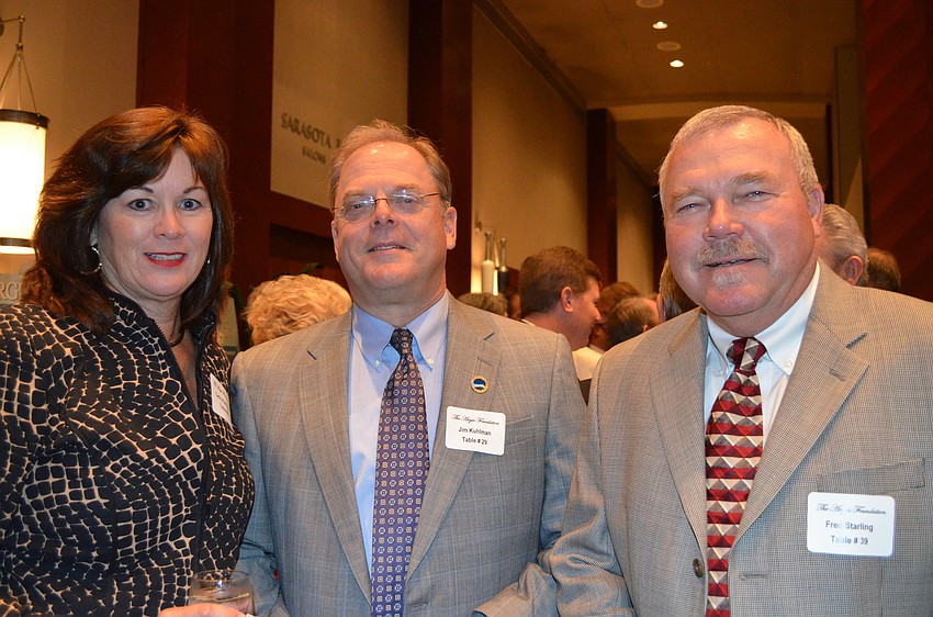 Cathy and Jim Kuhlman with Fred Starling