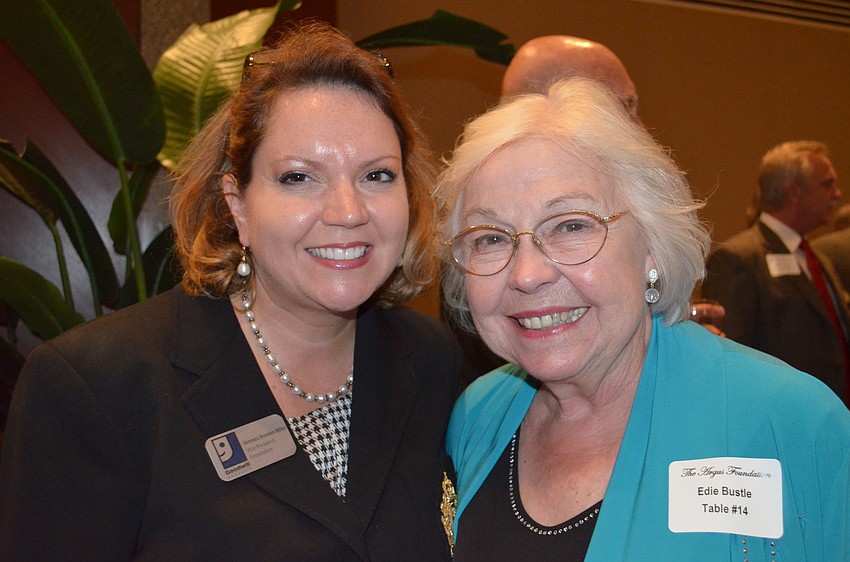 Veronica Miller with Edie Bustle