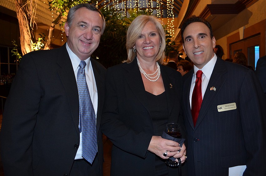 Carl and Carol Ritter with Brian Lipton