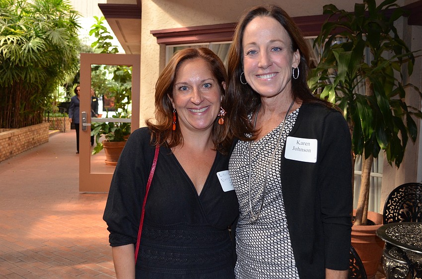 Laura Dougherty and Karen Johnson