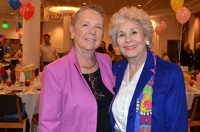 Betty Ewing and chairwoman Carol Siegler