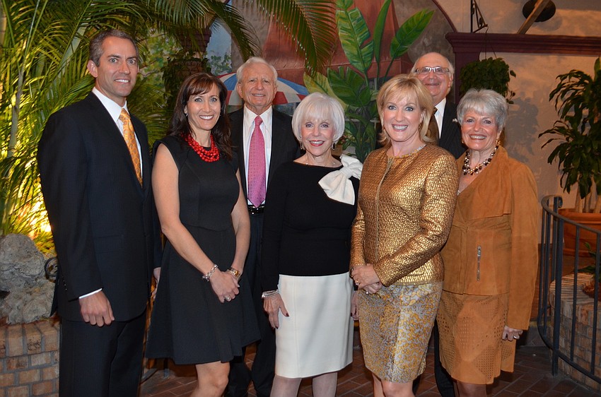 Co-chairs Ben and Stacy Hanan, co-chairs David and Edie Barancik, honoree Teri Hansen and co-chairs David and Edie Chaifetz