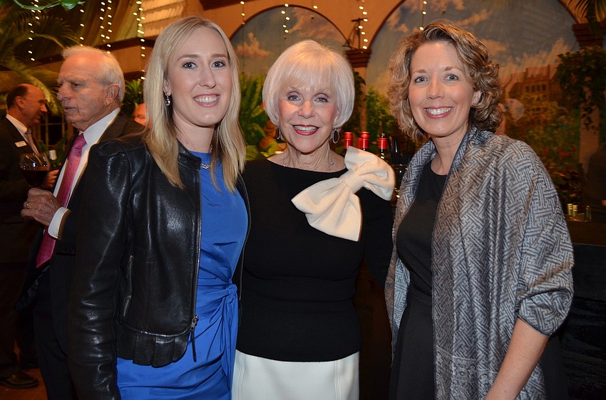 Crystal Hansen with co-chair Margie Barancik and Wendy Deming