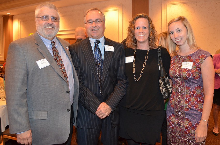Charlie Nelson, Ken Fletcher, Amy Clark and Katie Cruickshank