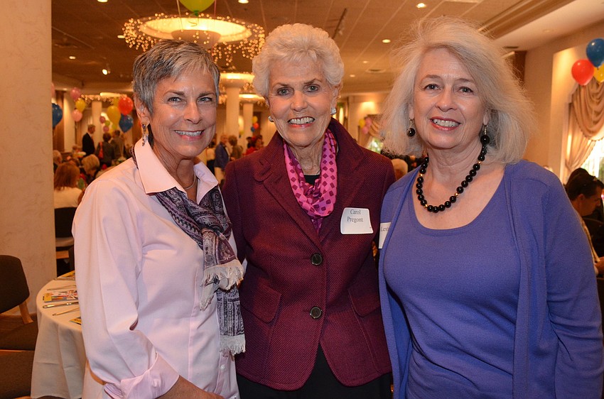 Pam Schaetzel, Carol Pregont and Jean Lexton