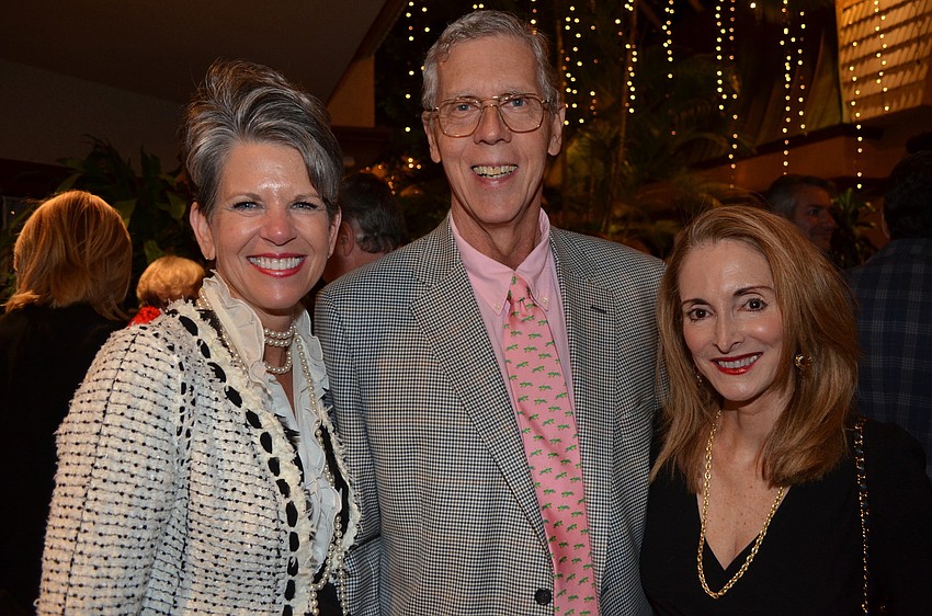 Sally Schule with Phil and Shirley Lascelle