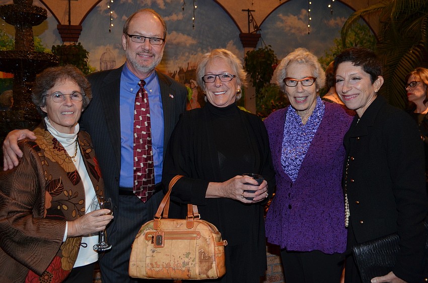 Wendy Surkis, Tom and Sherry Koski, Peppi Elona and Felice Schulaner