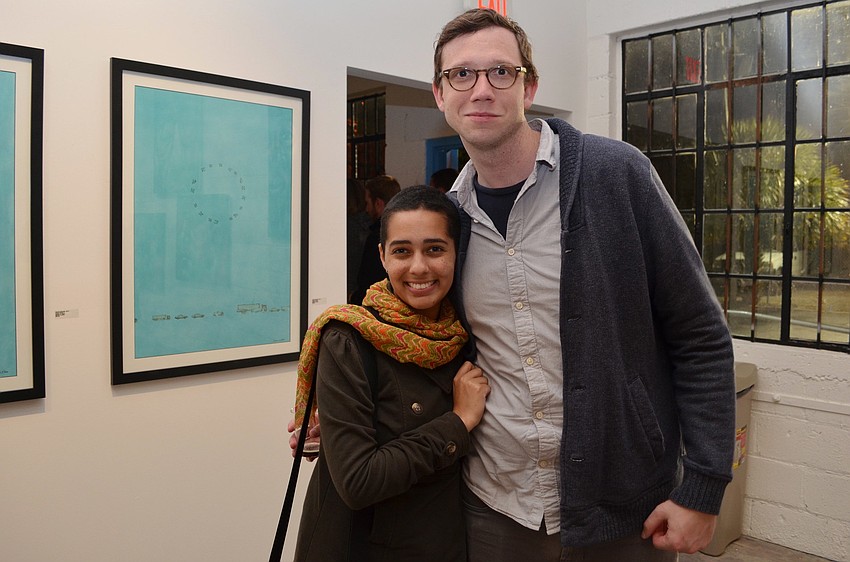 Taylor Meredith and Kyle Larson