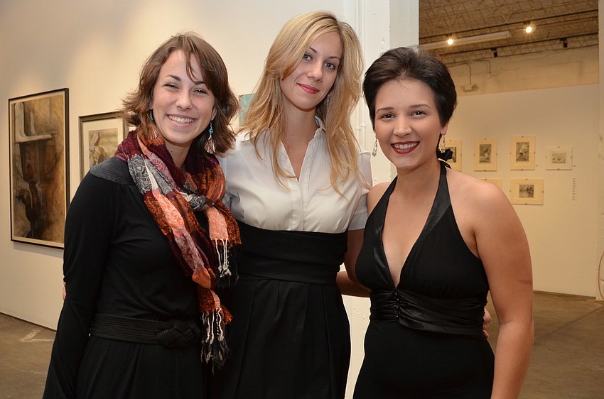 Ashley Ommen, Emily Ploeger and Giselle Salgado