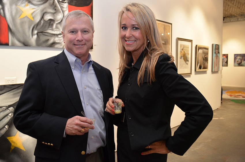 Steve Tucker and Ivonne Brown