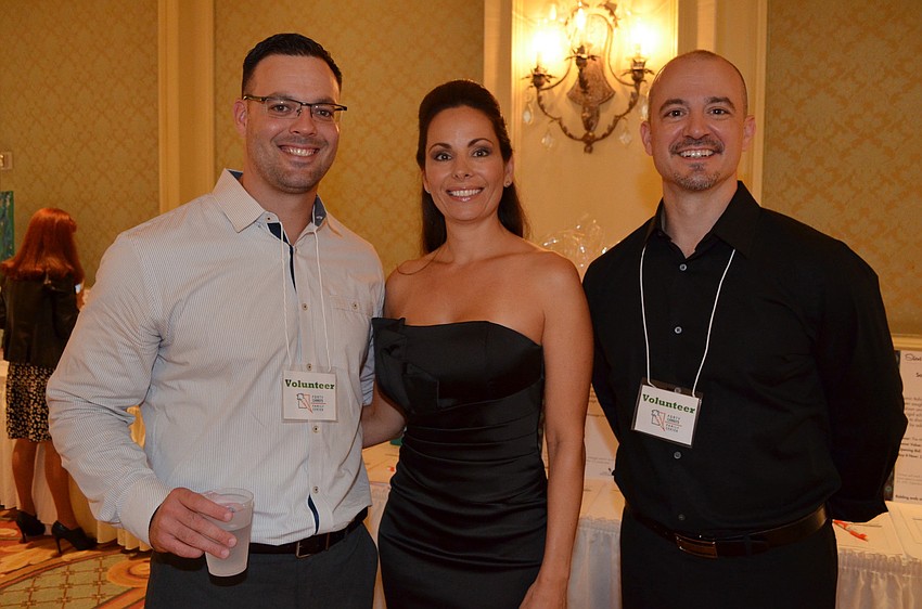 Blaine Bott, Michelle Peluso and Michael Brigger