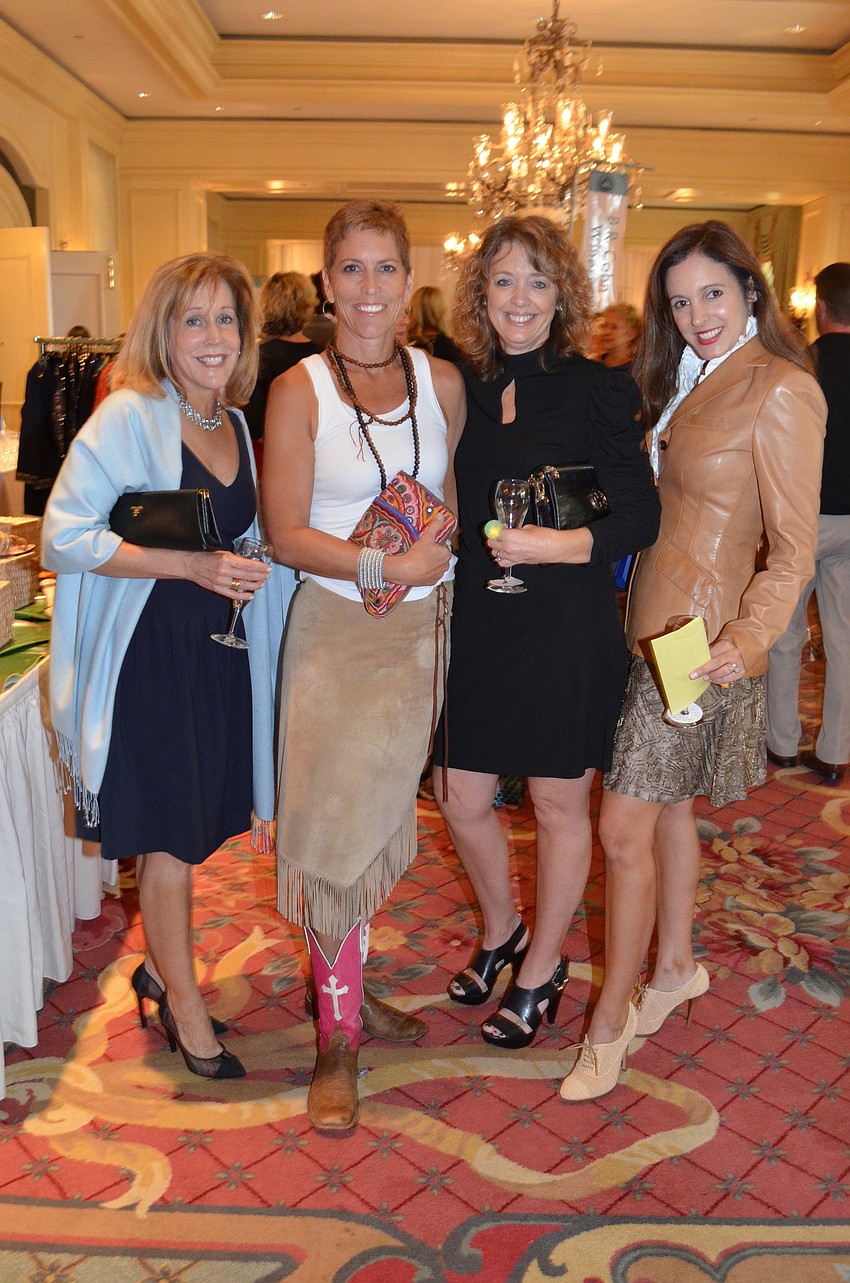 Sandra Chororos, Lissie Hautamaki, Jodi Causey and Jennie Famiglio
