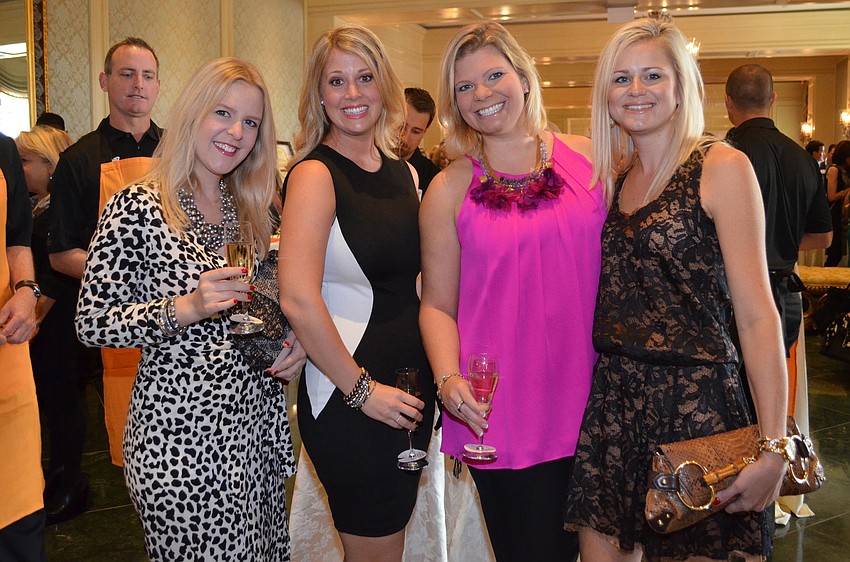 Grace Grindler, Alex Kelly, Sharon Petrik and Lauren St. Louis