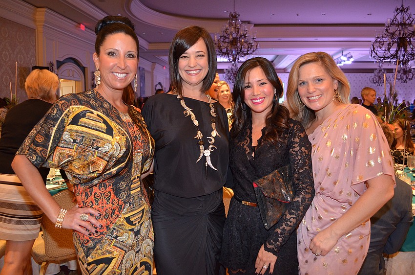 Laura Jessen, Mary Pat Radford, Victoria Snyder and Meredith Piazza