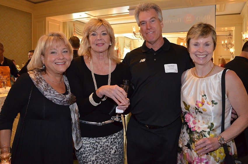 Dr. Christine Koval, Shirley Razick, Ted Dunn and Rachel Hackney