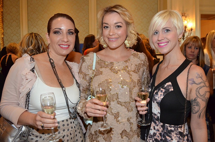 Kristin Miller, Bethany Holstrom and Annamae Bafia