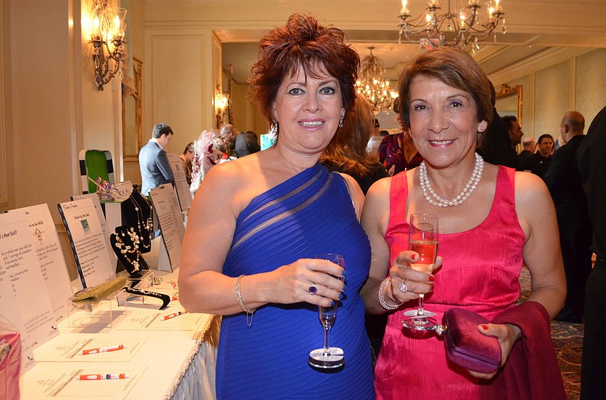 Kathy Morgan and Augustina Leon