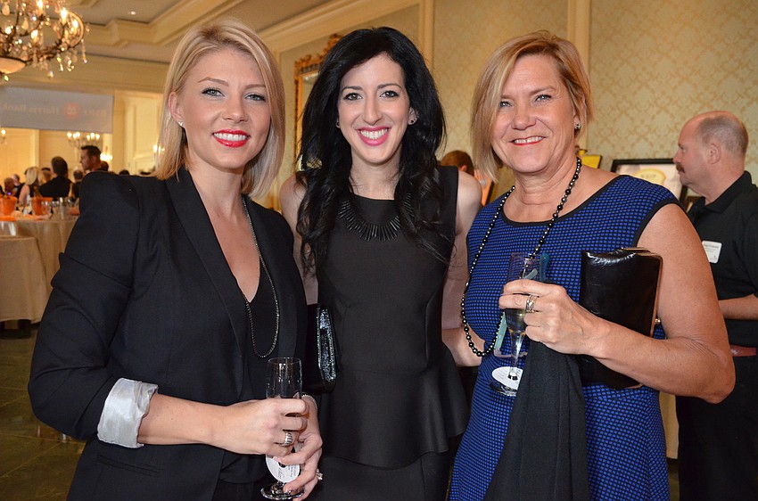 Allison Seibelli, Paige Kuhn and Judy Vosikkinen