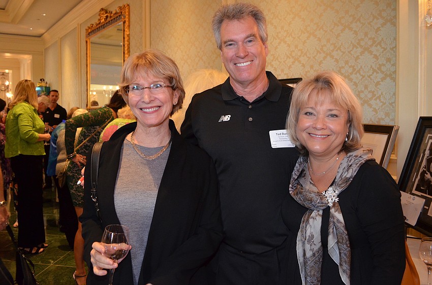 Patricia Woodruff, Ted Dunn and Dr. Christine Koval