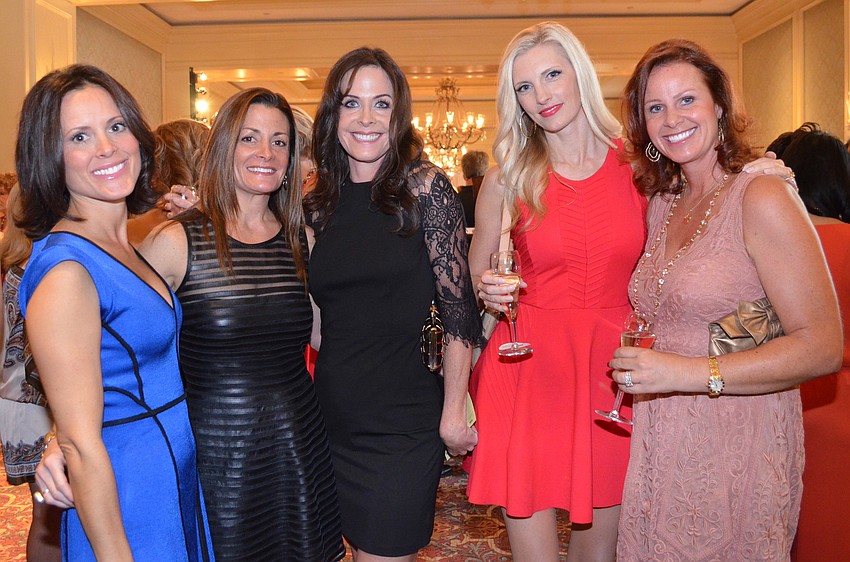 Shana Zamikoff, Alyson Hanan, Claudia Moricz, Laurel Bermudez and Monica Barth