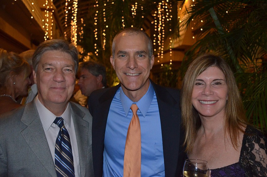 Jim Burges with Stephen Walker and Elle Burges