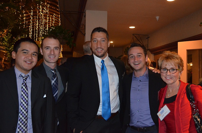 Loe Phaengsavanh, Jesse Balaity, Stefan Campagna, Sean Squire and Janey Swift