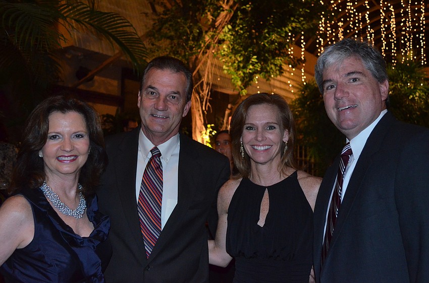 Debbie and Bill Partridge with Rhonda and Mark Kapusta