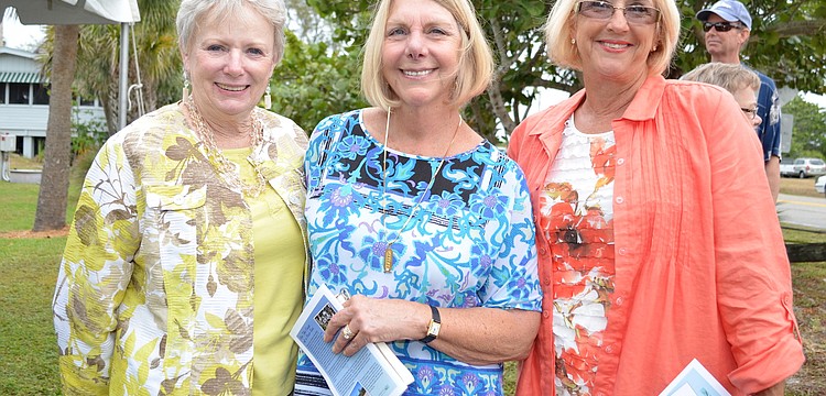 Denise Adam, Toni Adkinson and Christine Boone