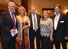 Charlie and Theresa Bartlett, Charles and Susan Hines and Mike Doyle