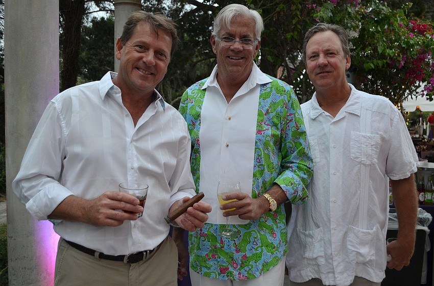 Adrian Gadd, Scott George and Thomas Guyton