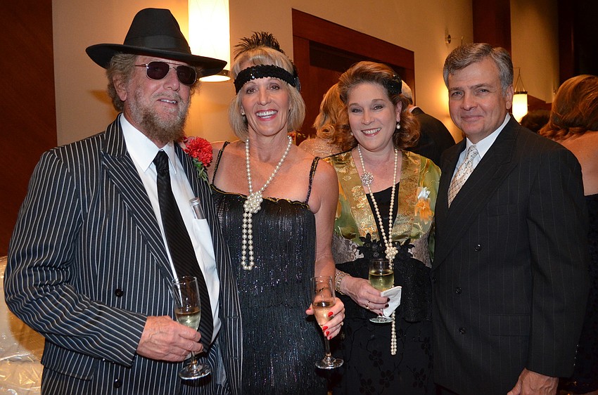 Nick and Kim Griffin with Lisa and Rick Saba