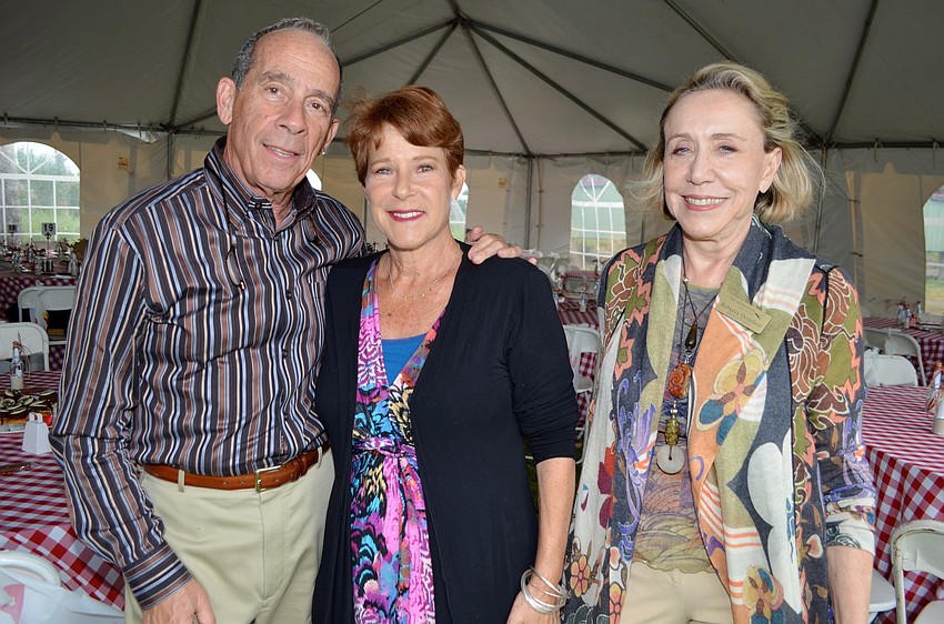 Richard and Ellen Kaiden with Rebecca Donelson