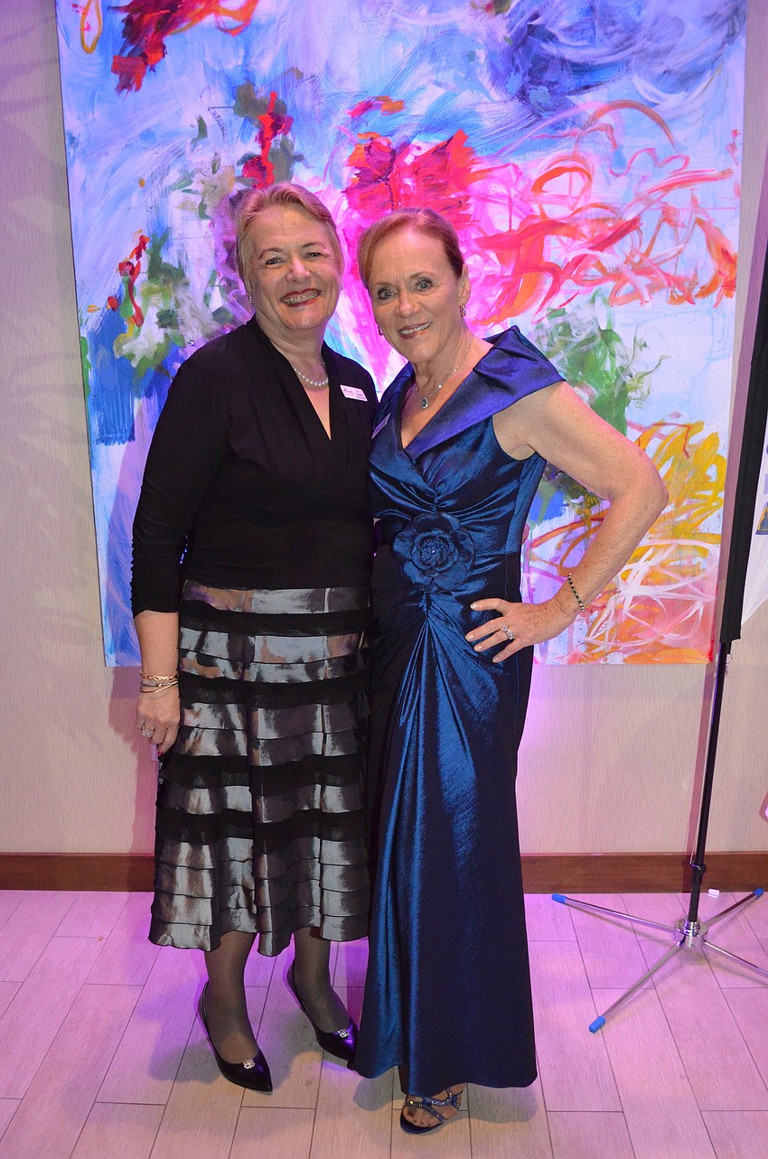 Co-chair Ro Kennedy and guild president Kay Aidlin