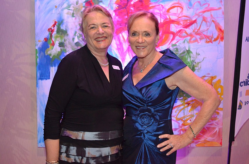 Co-chair Ro Kennedy and guild president Kay Aidlin