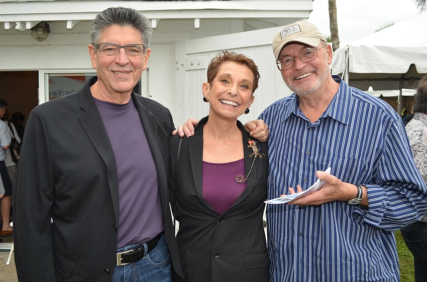 Scott and Roxanne Permesly with Robert Wilk