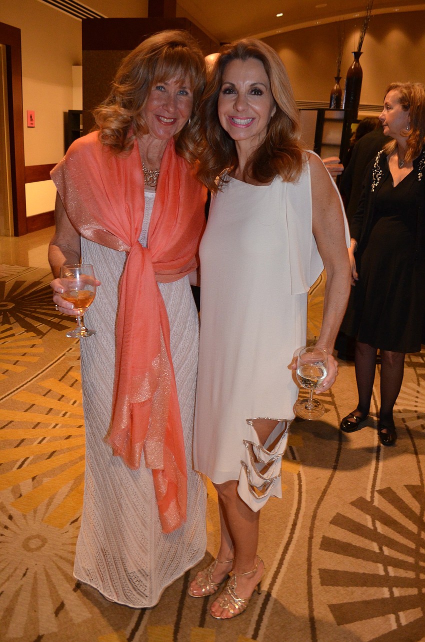 Linda Rhinelander and Laurie Wolf