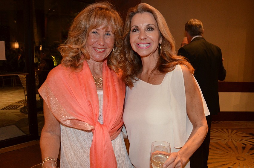 Linda Rhinelander and Laurie Wolf