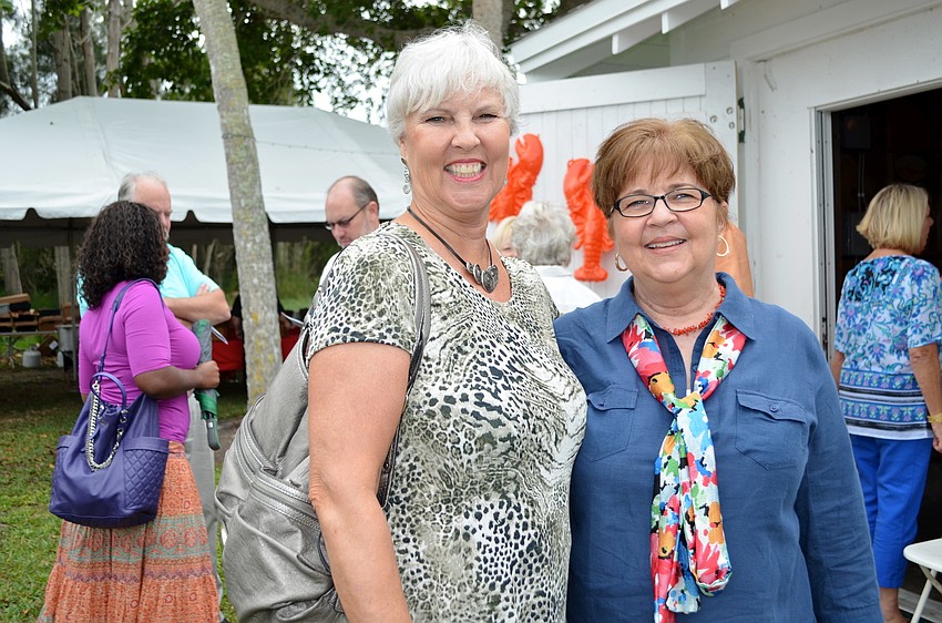 Janet Rogers and Maryann Longval