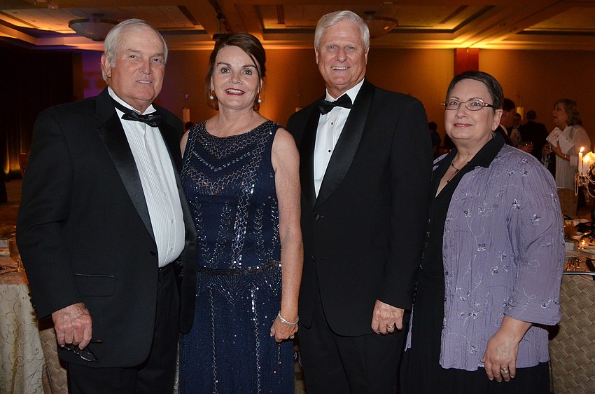 David and Jane Taylor with Mack and Lynne Reid