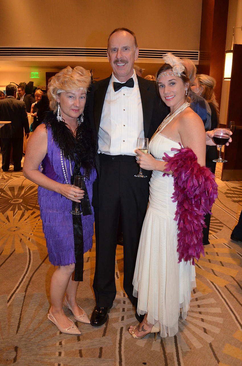 Ingrid Tetreault, Pete Wozniak and Annjolie Tetreault