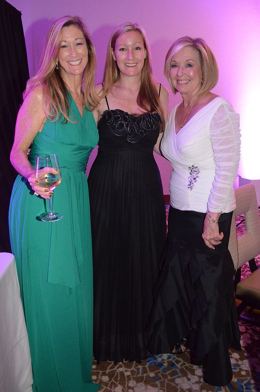 K.T. Trudeau, Alicia Thornton and Susan Ross