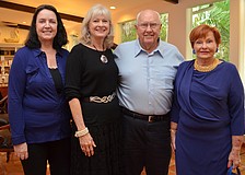 Louise Burderle, Susan and Jim Lanier and Mary Ann Robinson