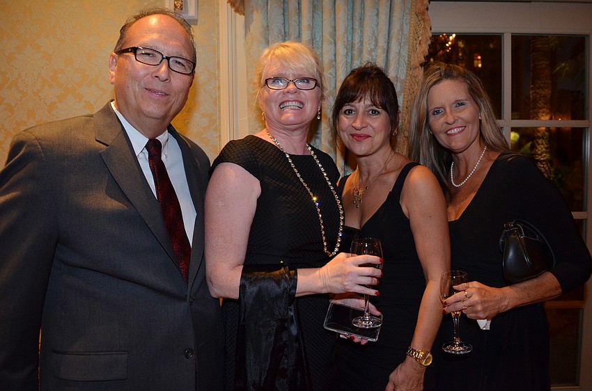 Bill Church, Darla Peterson, Laurie Gomes and Linda Cooper