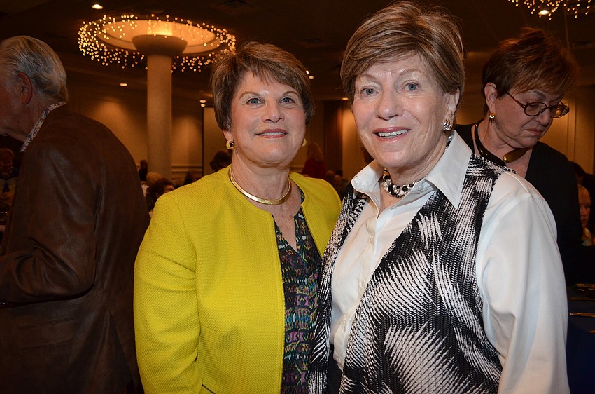 Fran Lambert and Carol Levine